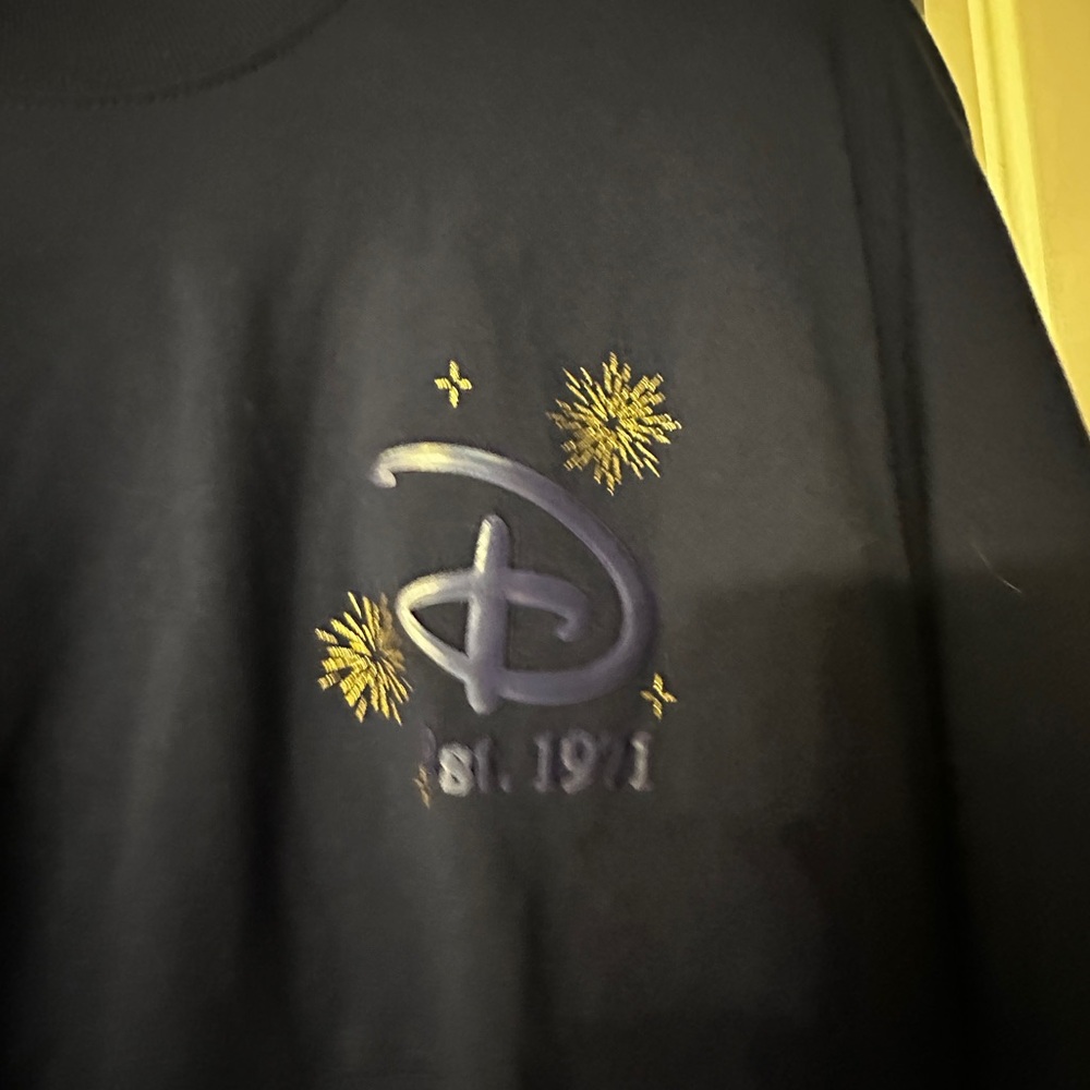 Large NWT DisneyWorld Magic Kingdoms Cinderella castle spirit jersey